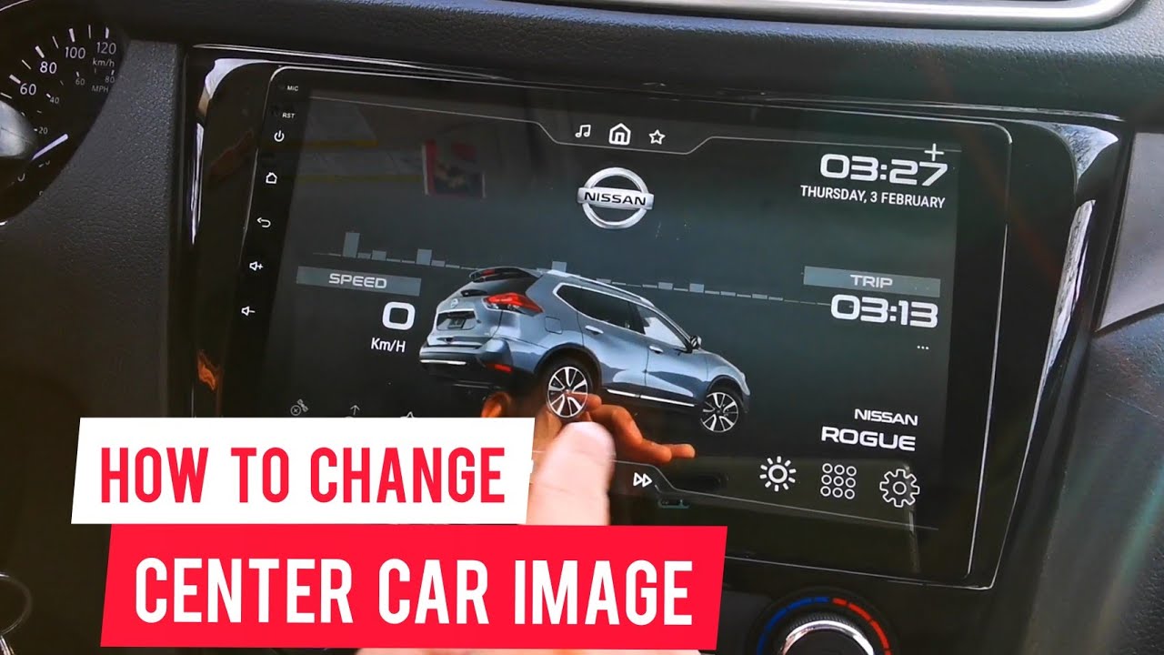 Как изменить центральное изображение автомобиля по умолчанию в Carwebguru Launcher