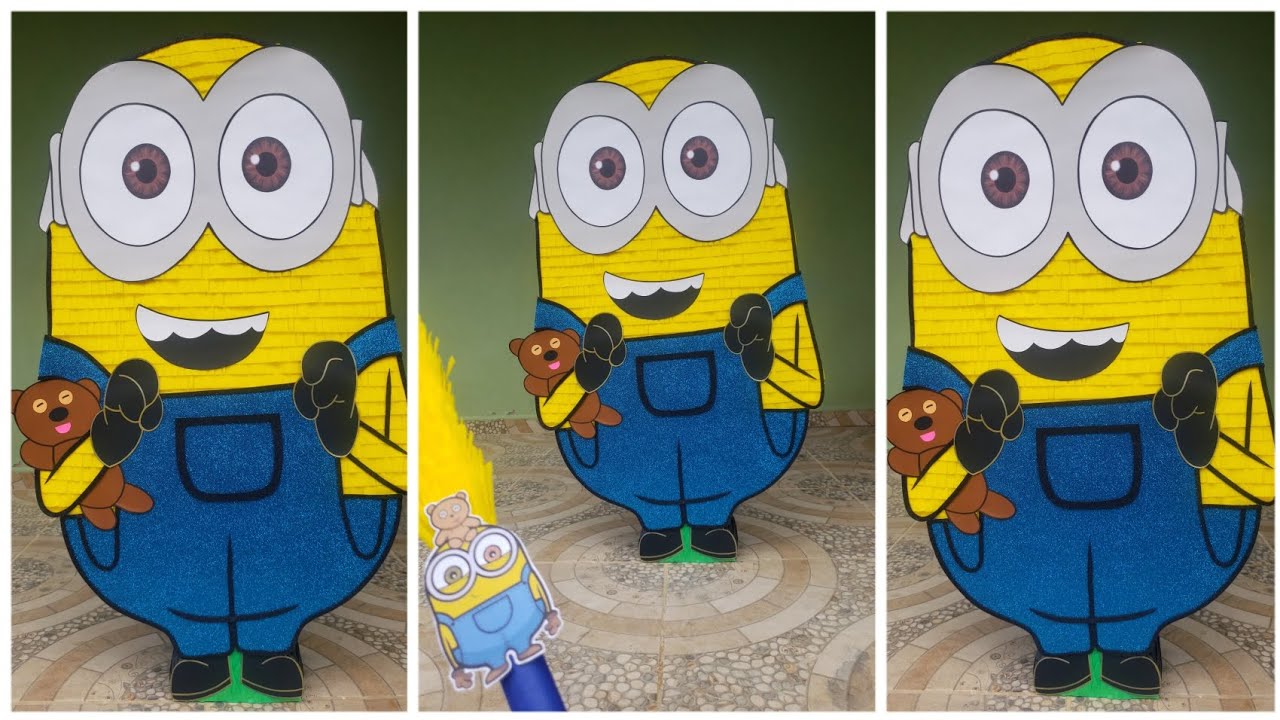 Piñata de Minions | Creaciones Mágicas Sarahí