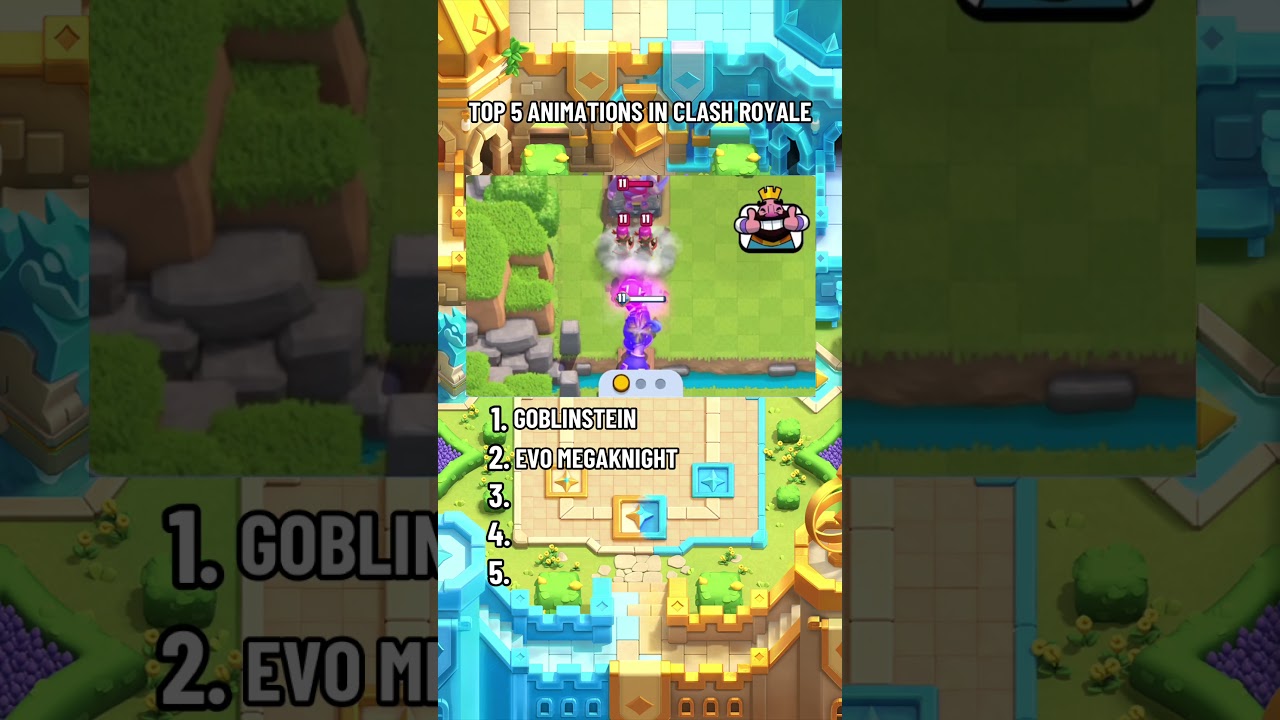 Top 5 Animations in Clash Royale 