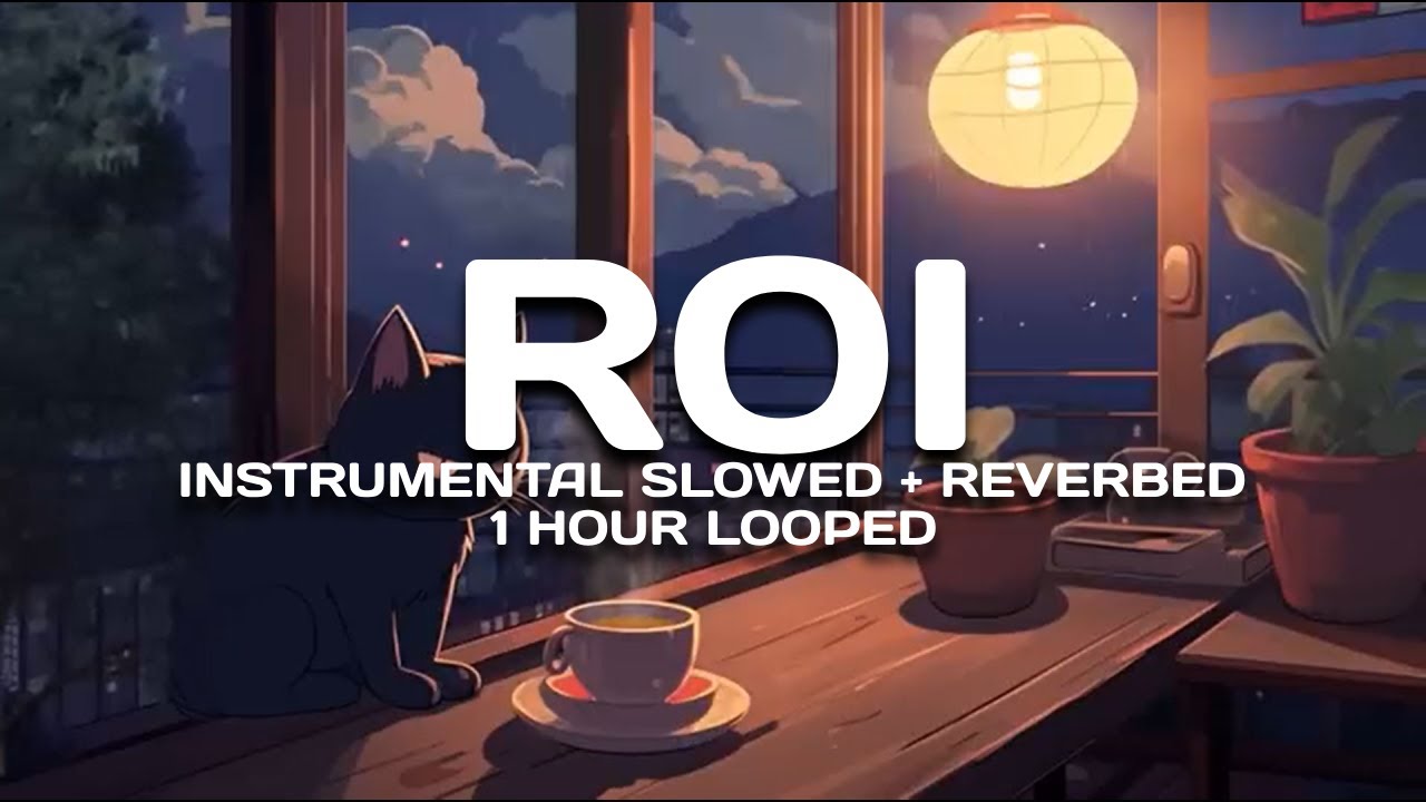 Roi - VIDEOCLUB | Instrumental [Slowed + Reverb] | 1 Hour Looped
