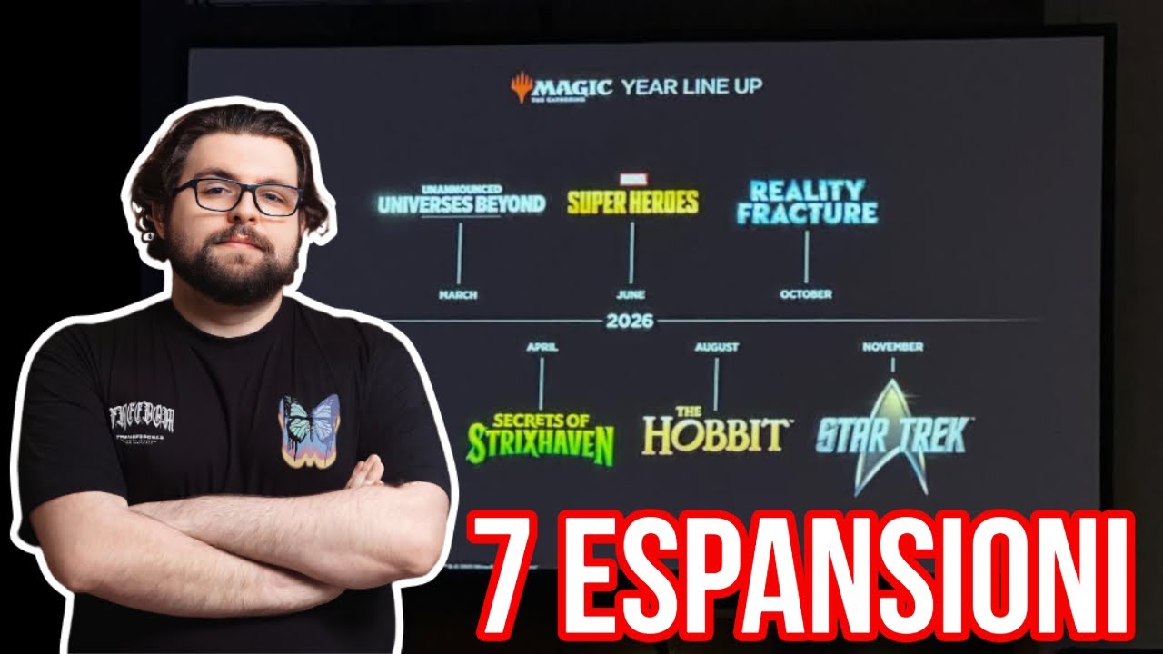 Le uscite del 2026 di Magic: The Gathering. Parliamone.