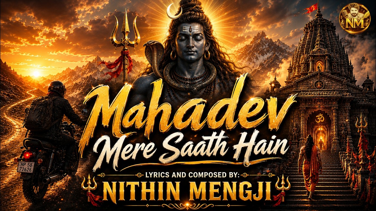 Mahadev Mere Saath Hain 🔱 | Nithin Mengji | Shiv Bhakti Song | Shravan Special 2026 | Shiv Bhajan