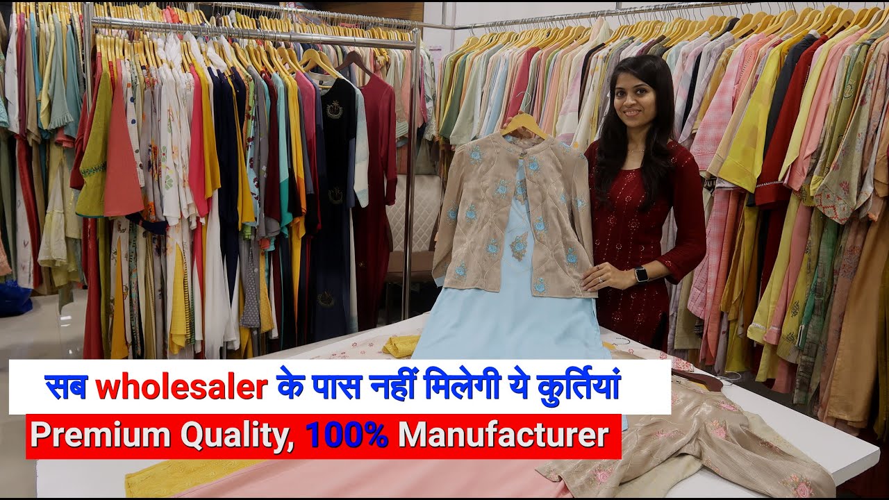 Premium Quality, 100% Manufacturer, सब wholesaler के पास नहीं मिलेगी ये कुर्तियां