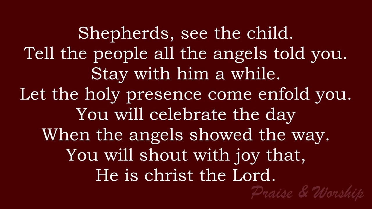 Go to Him in Bethlehem (Pepper Choplin ) - Praise & Worship