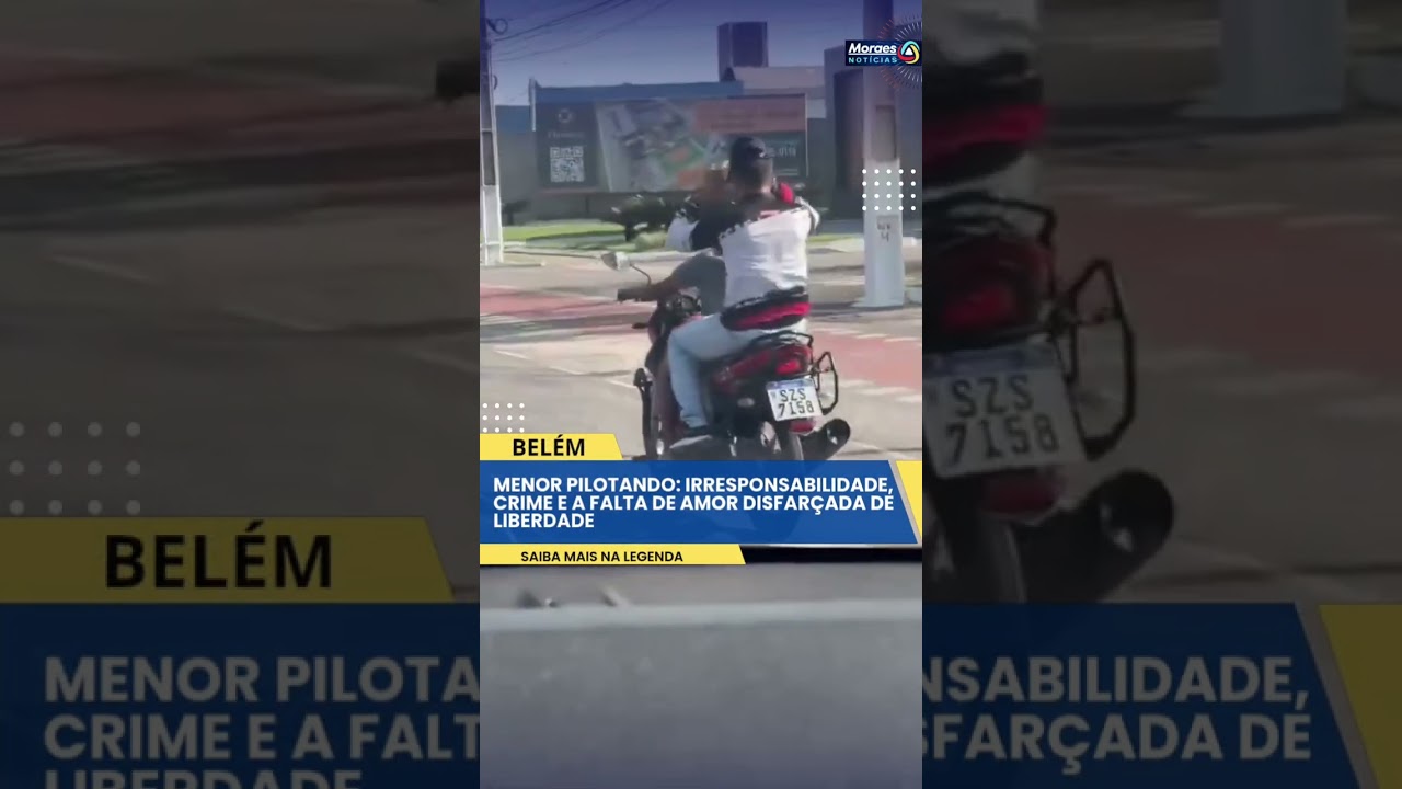 Menor pilotando: Irresponsabilidade, Crime e a Falta de Amor Disfar&ccedil;ada de Liberdade