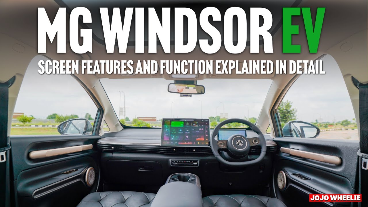 2024 MG Windsor EV all technical features explained in detail | DIY | Tutorial | Everything u need