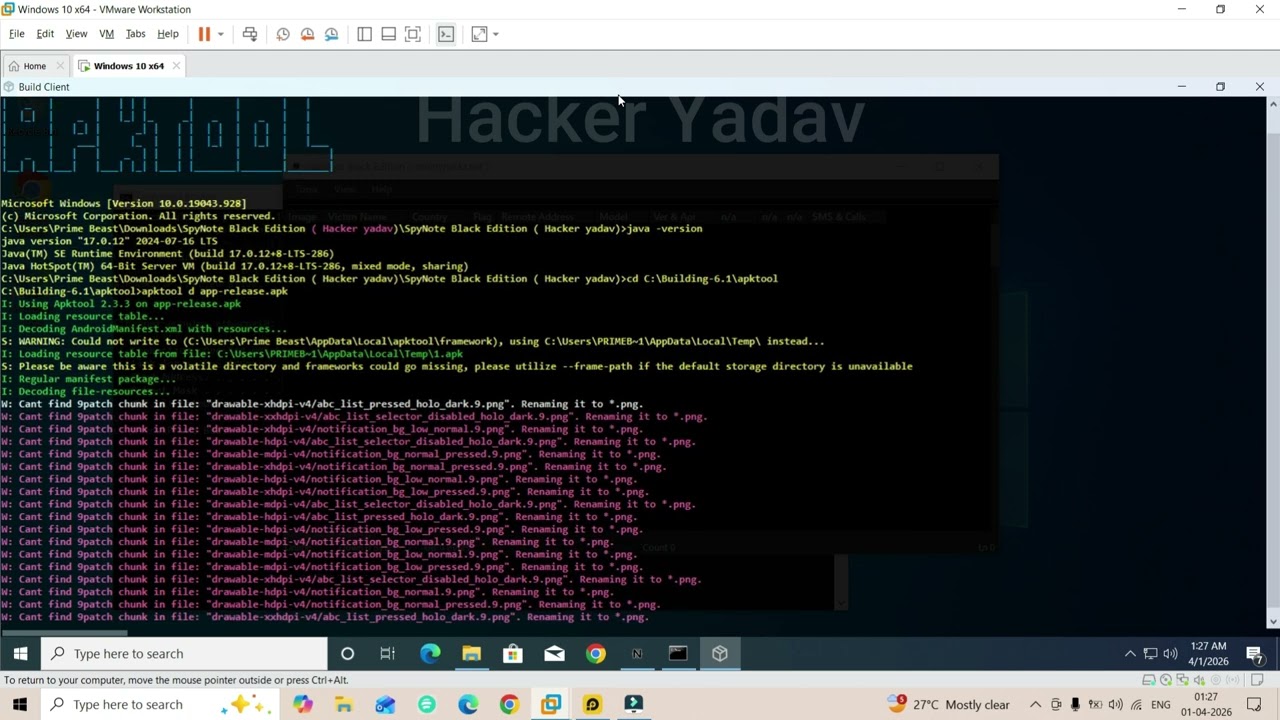 Spy on ANY Android Device with Spynote in Windows 2026 | Hacker Yadav - New Beginnings