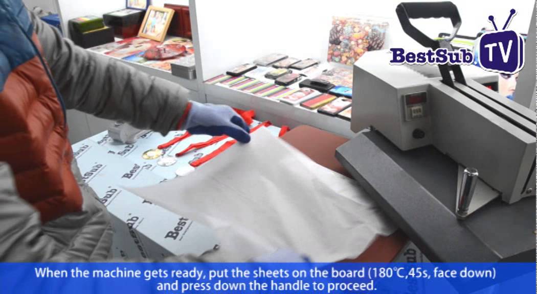 How to sublimate personalized medals from BestSub