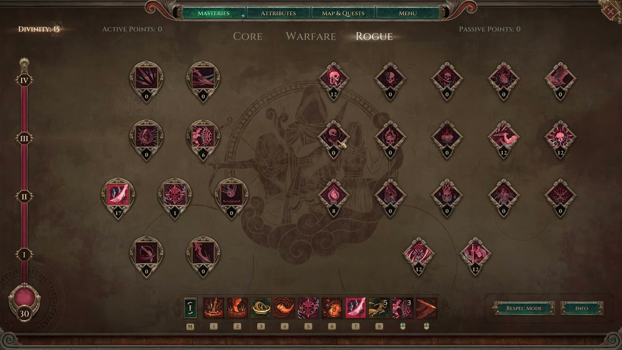 Titan quest 2 - Reaver - Rage Crit Sweeping strike one shot build showcase.