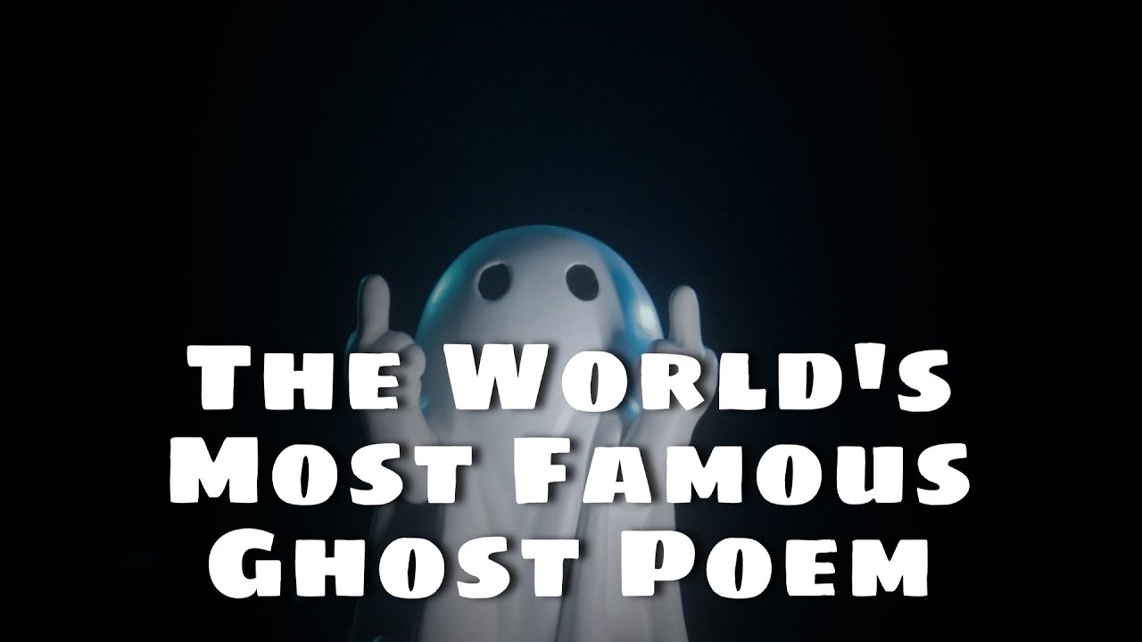 The world's most famous ghost poem "Antigonish" by Hughes Mearns / Sunday 