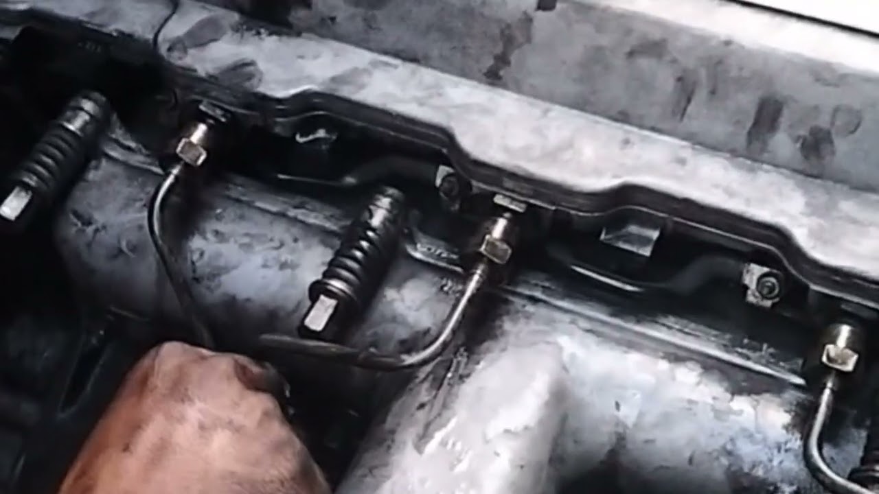 MITSUBISHI 4M51  UMANDAR NA PALIT LANG SPILL VALVE CALIBRATE INJECTOR