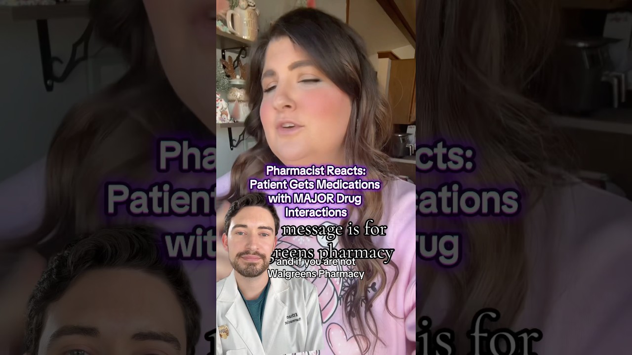Pharmacist Reacts: Patient receives medications with a MAJOR DRUG INTERACTION #retailpharmacy