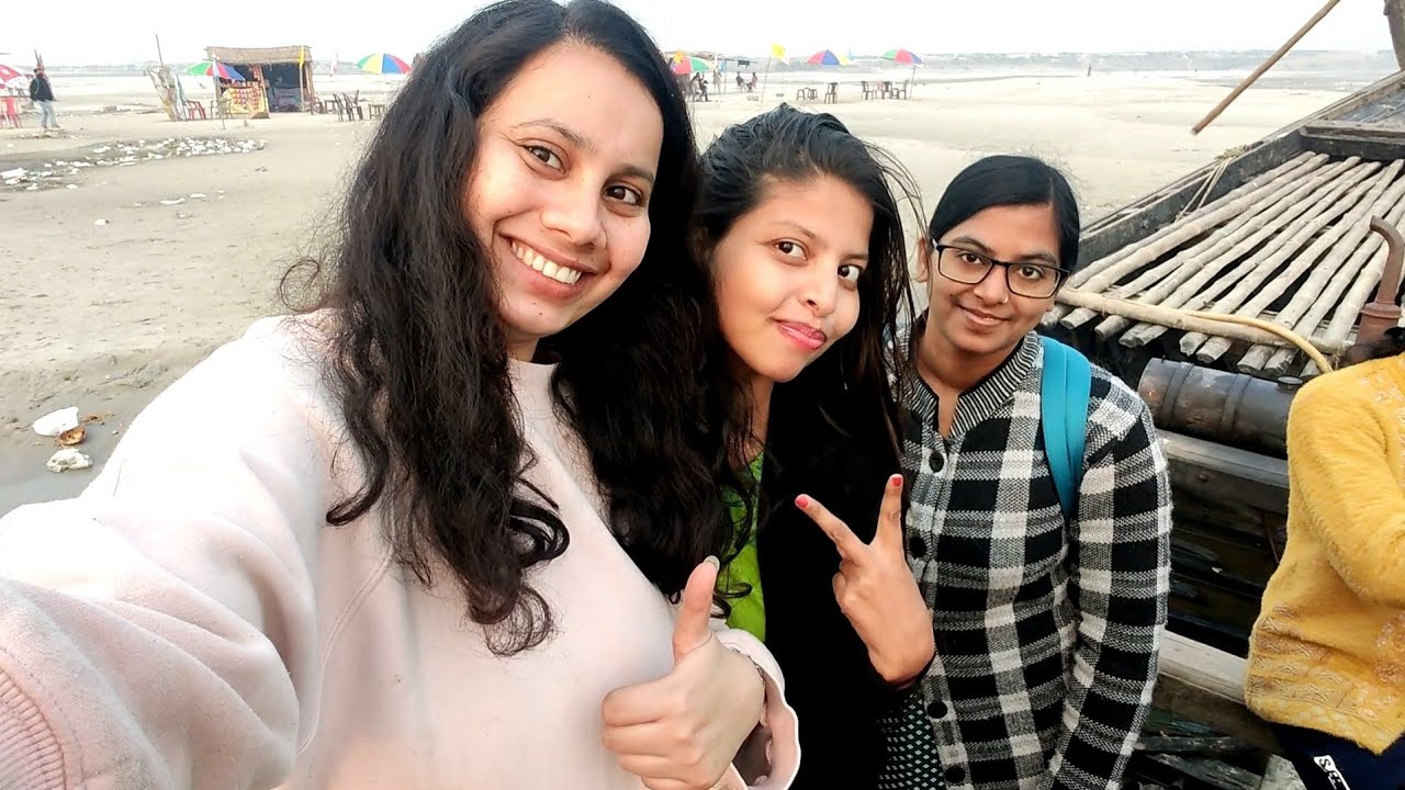 Fun With Friends In Patna | Boating | Kali Ghat Patna | NIT Patna | Ganga Ghat Patna | Vlogger Pooja