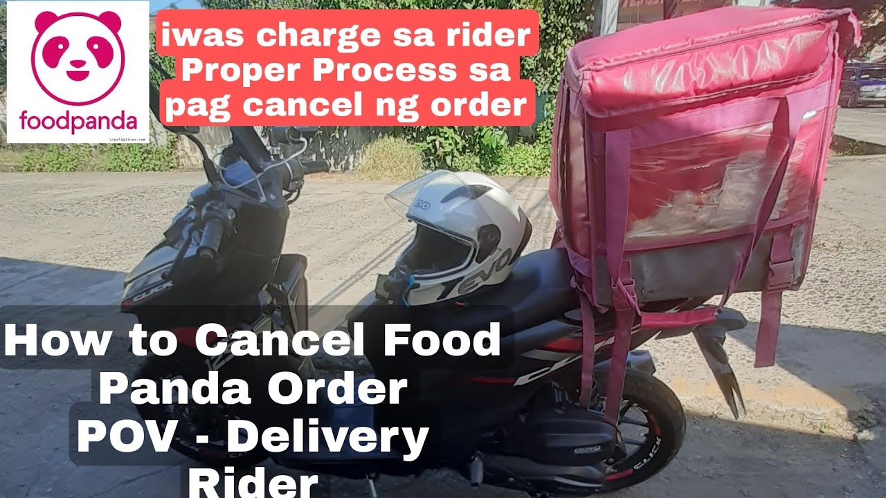 How to cancel order Food Panda Rider Tutorial | Proper Process sa pag cancel ng order