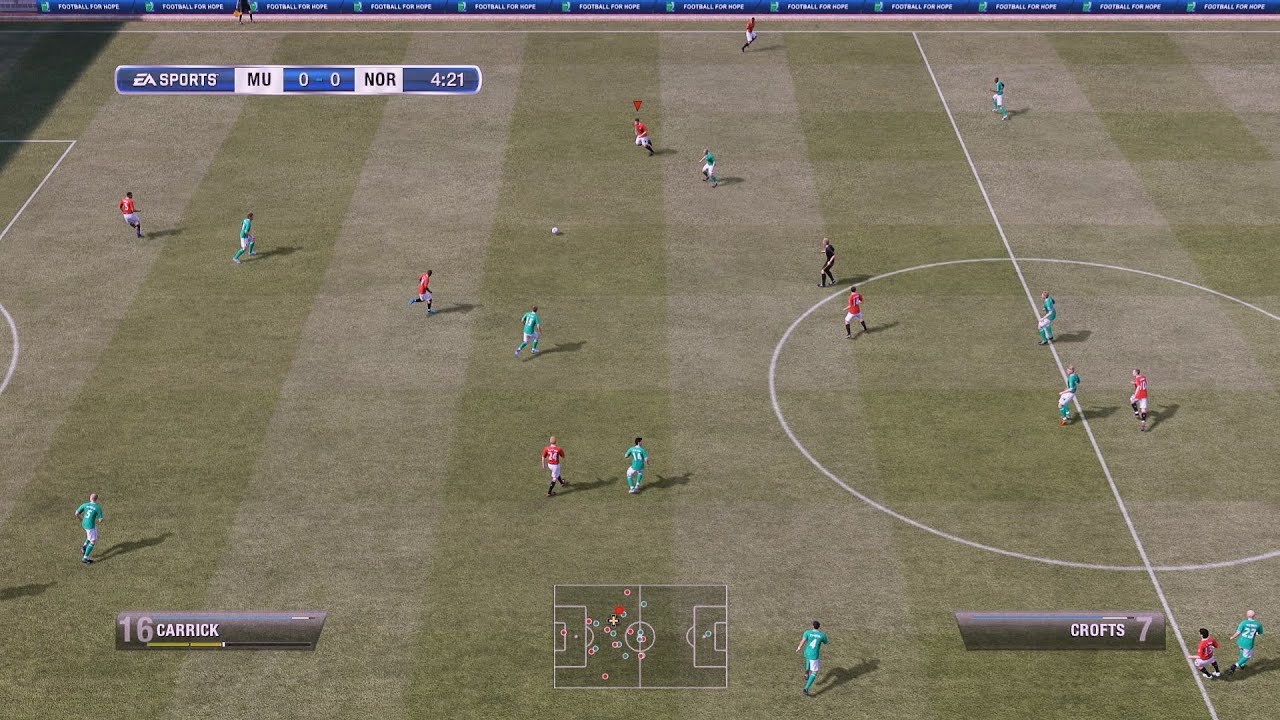 Mancester United vs Norwich City [ FIFA 12 Career Mode Season 1 ]