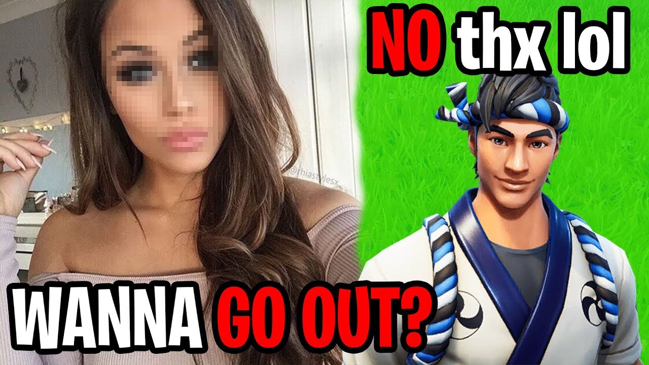 This Girl Asked Me Out On Fortnite... *ENDS BAD*