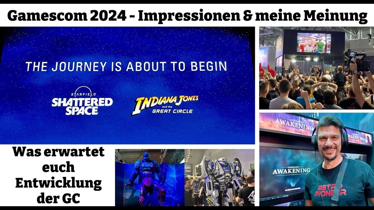 (RP) Gamescom 2024 🎮 Impressionen & meine Meinung 🤔 Was erwartet euch + wie hat sich GC entwickelt?