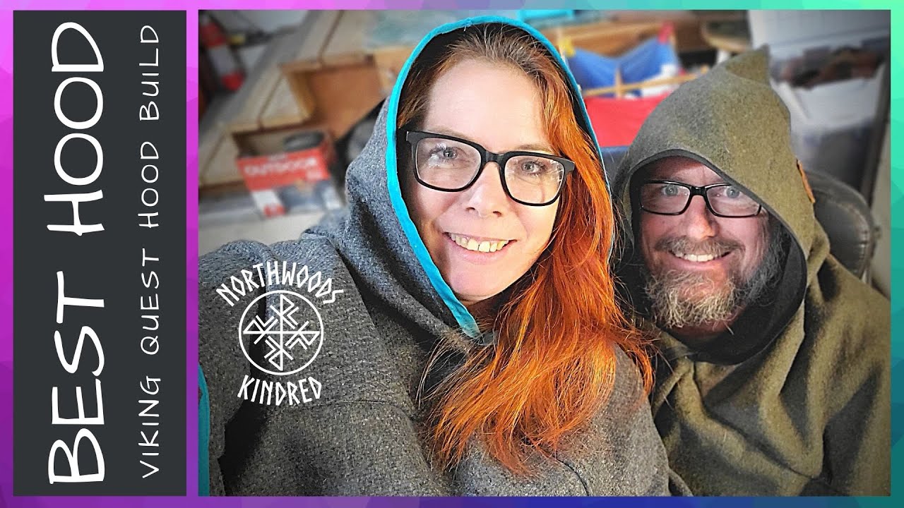 Best Viking Quest Hood Tutorial // DIY