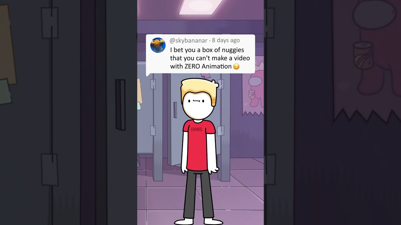 Comment What I Should Try Next (Making a Video With Zero Animation) #shorts