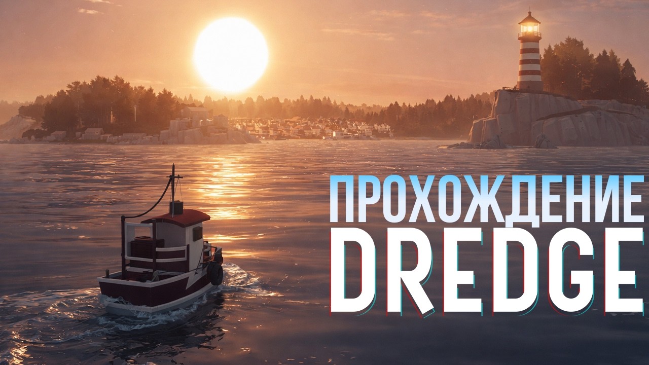 Прохождение DREDGE. Начало игры, Большая соль, Рыбалка, Улучшение корпуса, Универсальная удочка #1