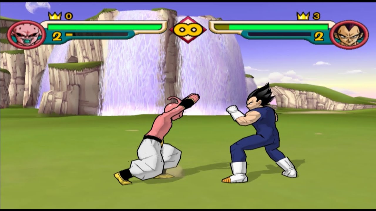 Kid Buu Vs Vegeta - Dragon Ball Z: Budokai 2 (PS2)