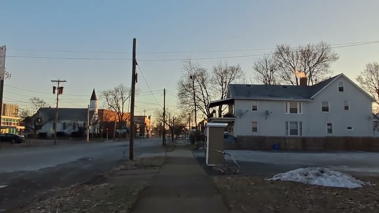 Tonawanda, NY morning walk 11°f