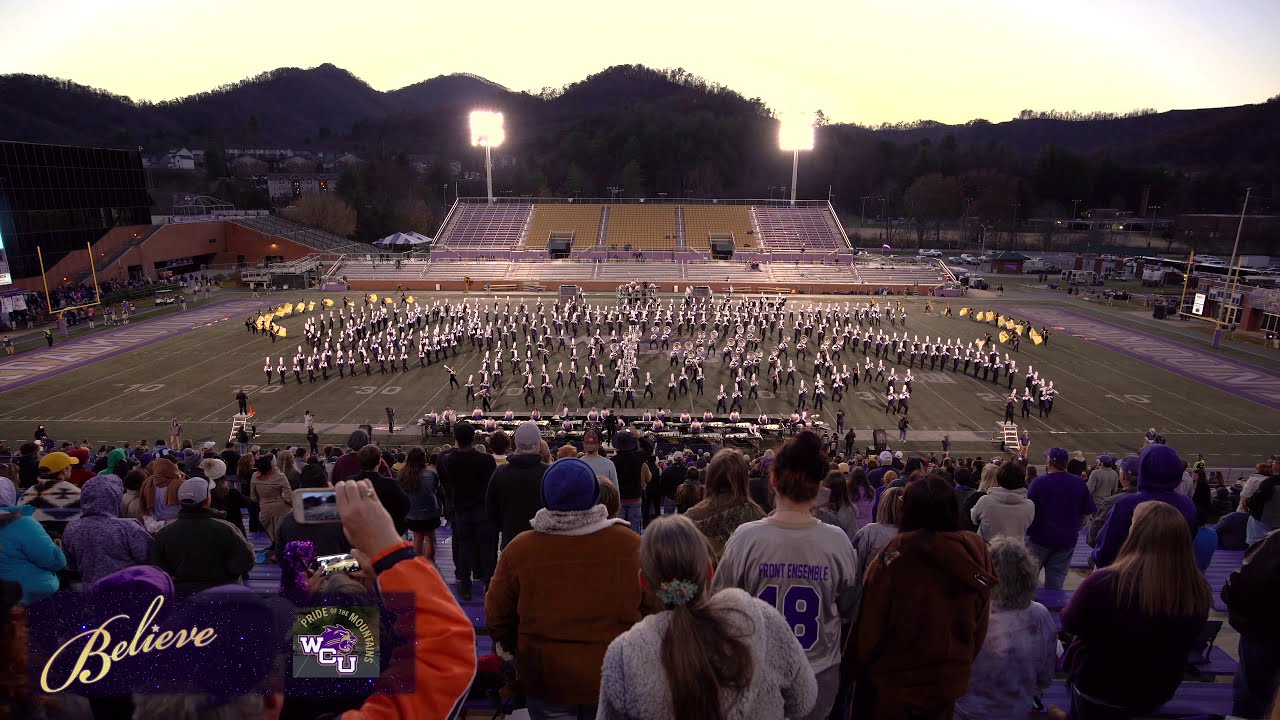 Western Carolina University Marching Band - Believe Show - Final 2019 Performance
