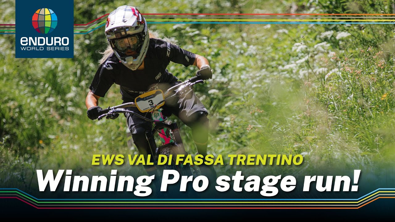 Isabeau Courdurier Pro Stage POV | EWS Val di Fassa Trentino