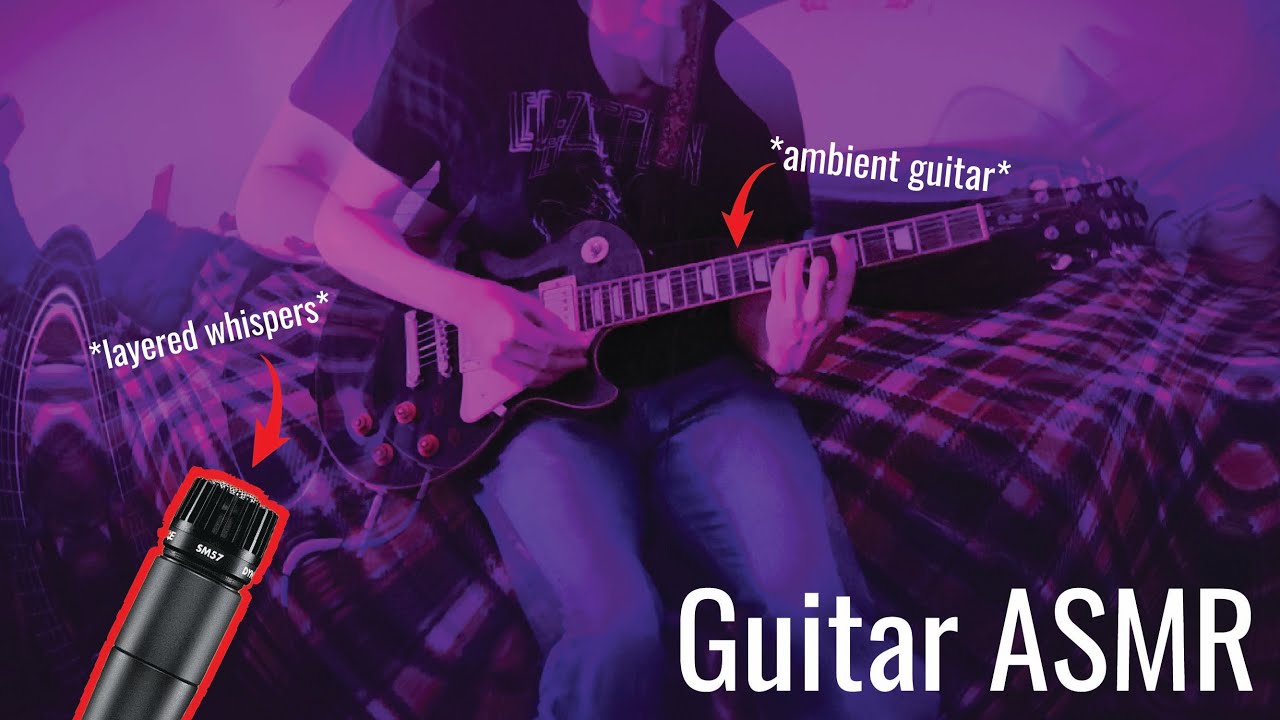 [ASMR] Layered Whispers with Ambient Guitar