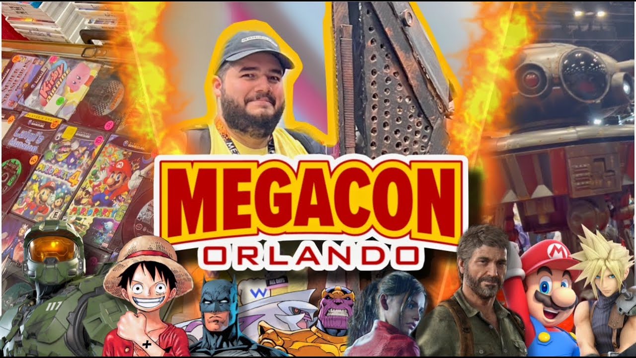 MegaCon Orlando! 2025! The ULTIMATE FL Fandom Event! 4 Day Highlights, Cosplays and Collectables! 4K