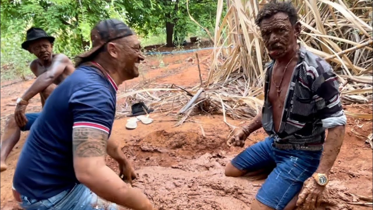 CHARLLES E TIRINGA NA BRINCADEIRA NA LAMA VERSÃO 2.0 😂 | COMÉDIA SELVAGEM