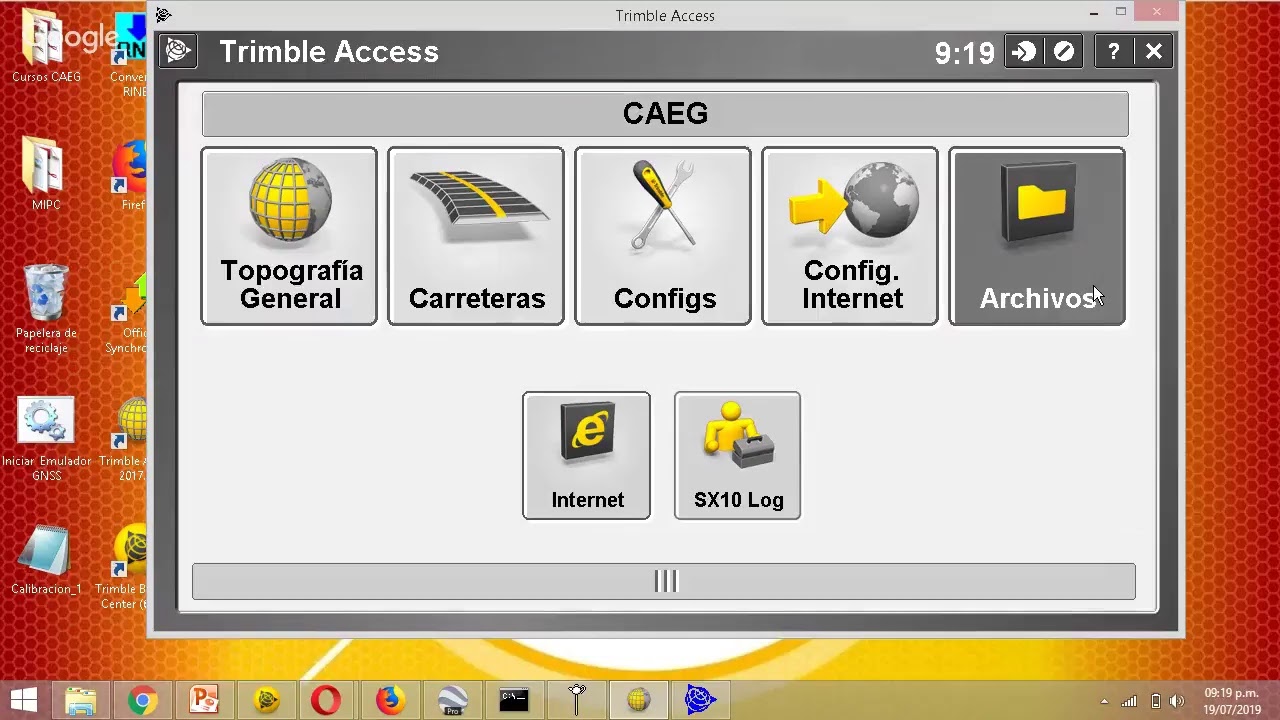 Geotaller Conversión de Coordenadas Geodésicas a Topográficas con el Trimble Business Center | CAEG