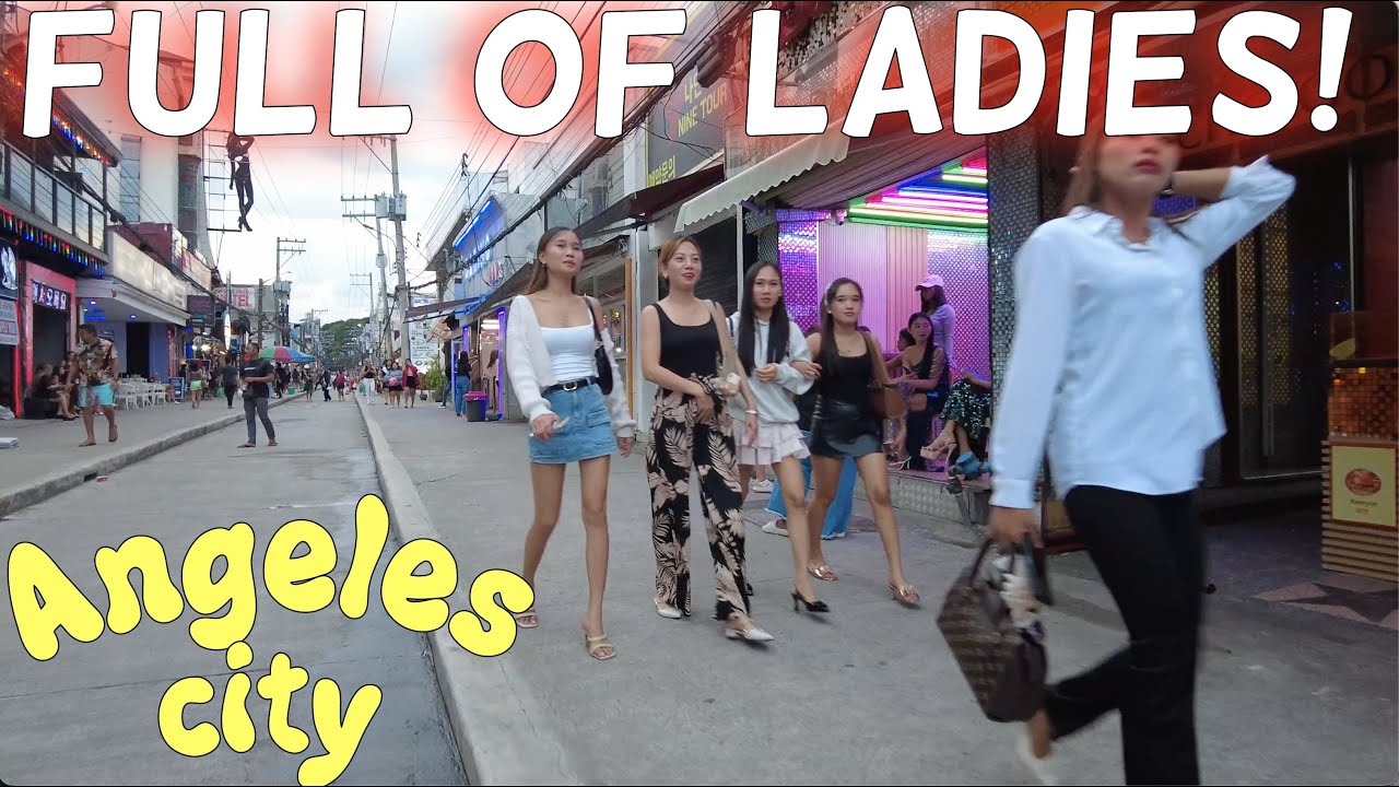 Walking Street Angeles City Full of Ladies!