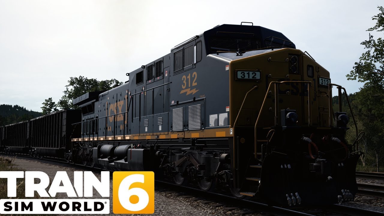 Coal Loading On The CSX -  Train Sim World 6