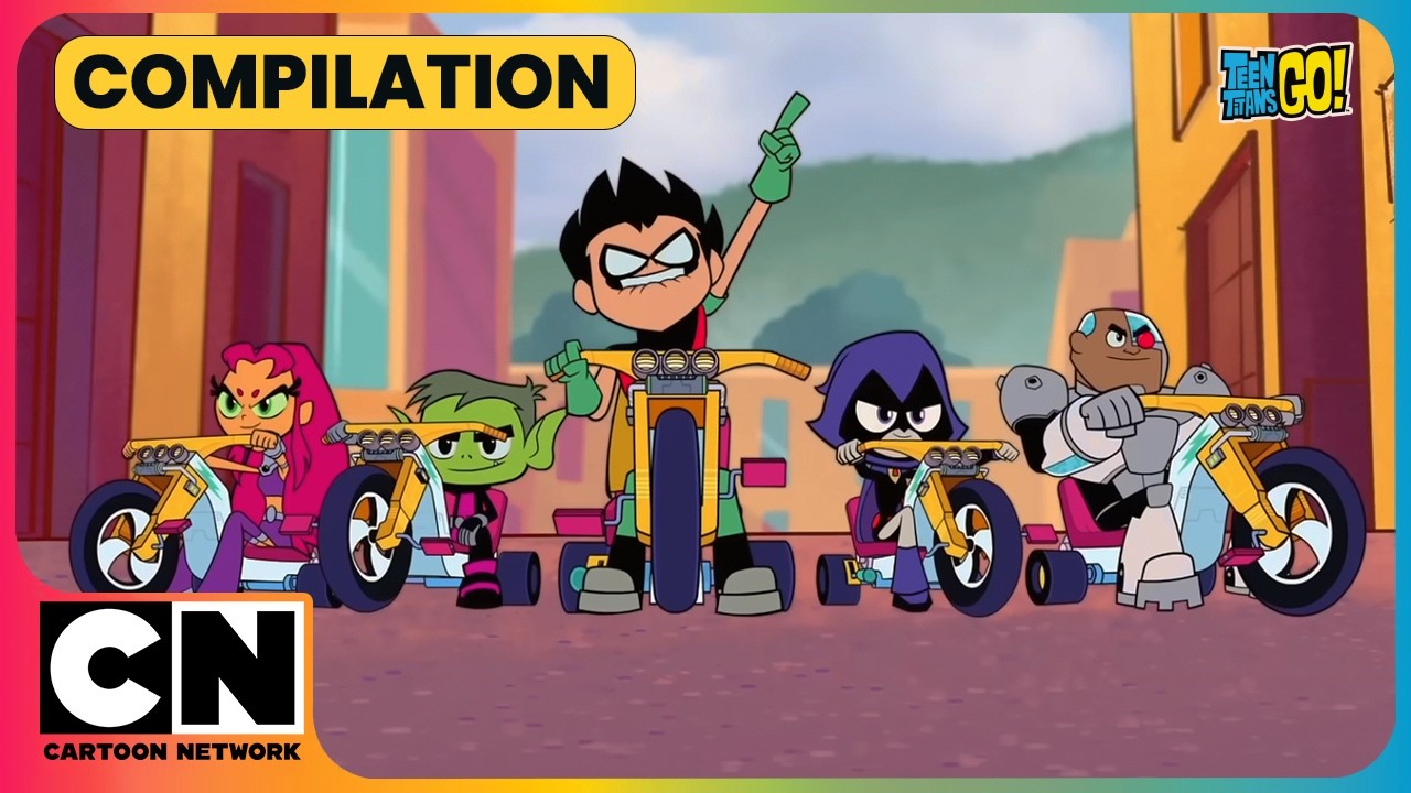 The Bicycle That Breaks Time😬⌚| Teen Titans Go!👊| English Cartoon for Kids✨| @cnindia