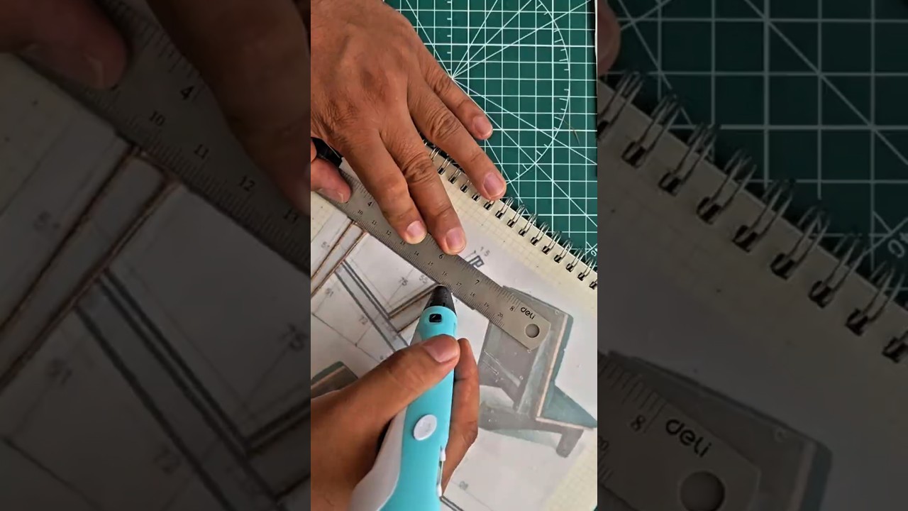 MODELING GARDEN chair using a 3D PEN 
