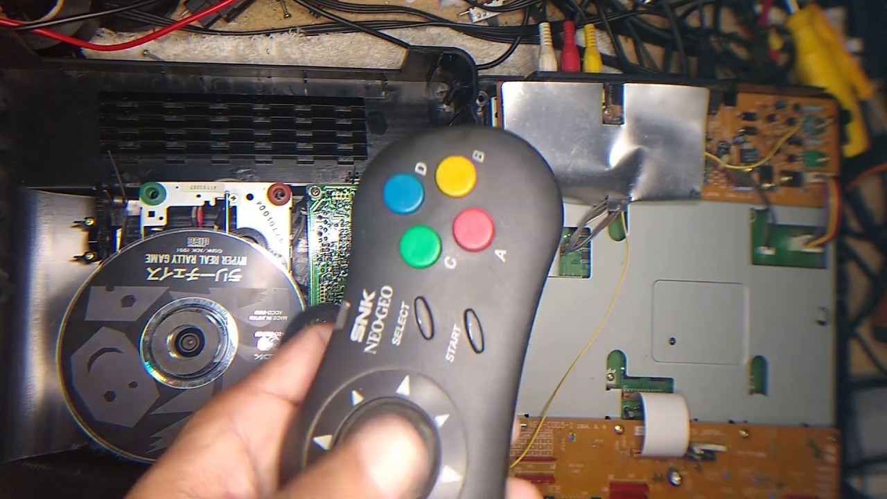 neo geo cd como resolver barulho no leitor do neo geo cd