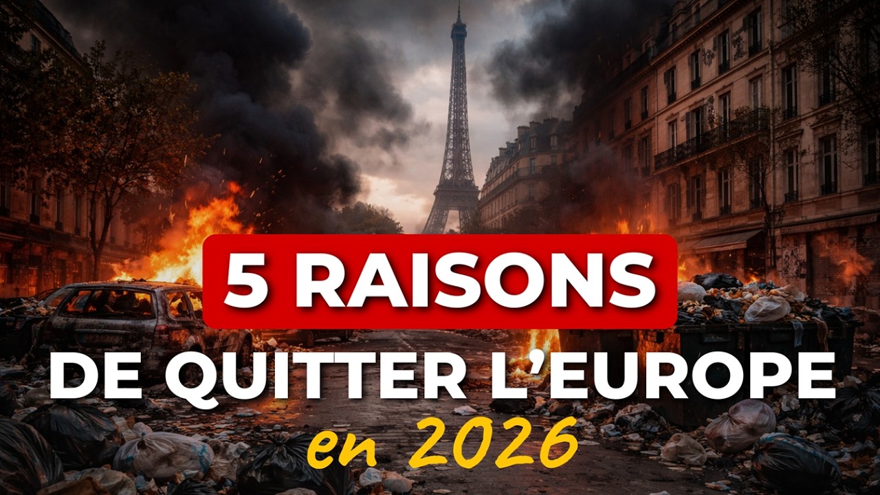 Les vraies raisons de quitter l'UE en 2026 !