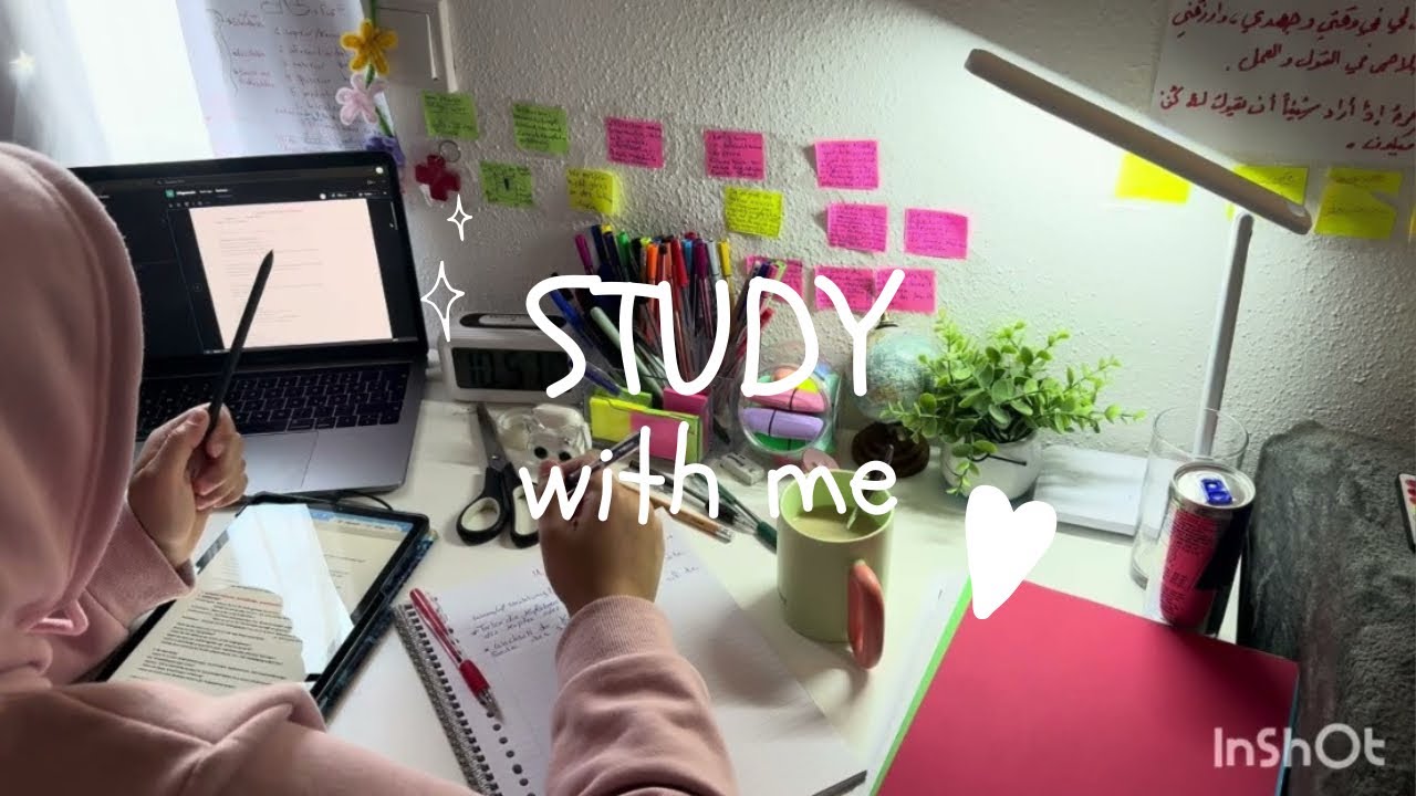 ادرس معي ٤ ساعات متواصل بدون توقف مع القرآن الكريم نلم التراكمات|Study with me 4h no Breaks +Quran