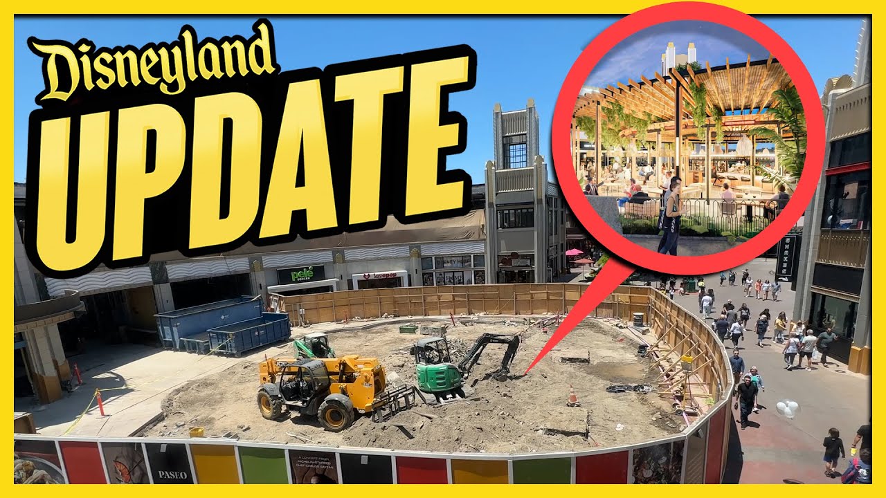 Downtown Disney Update 2023 Completion Date Announced And New Entertainment Area Coming