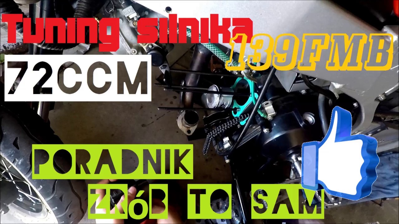 Tuning silnika 139FMB na 72ccm Poradnik - CRAFTYBIKERS