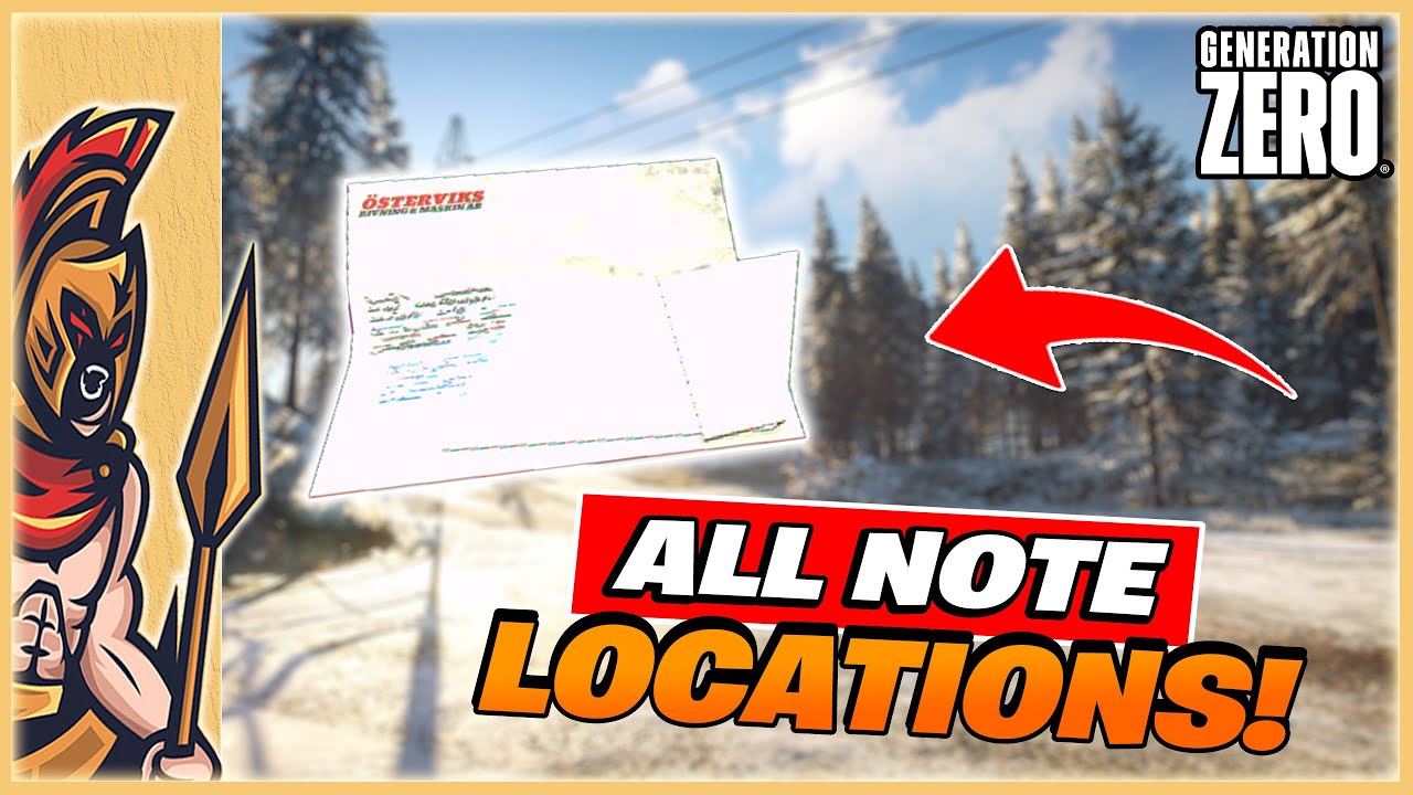 All Survivor Note Locations | Generation Zero Collectable Guide