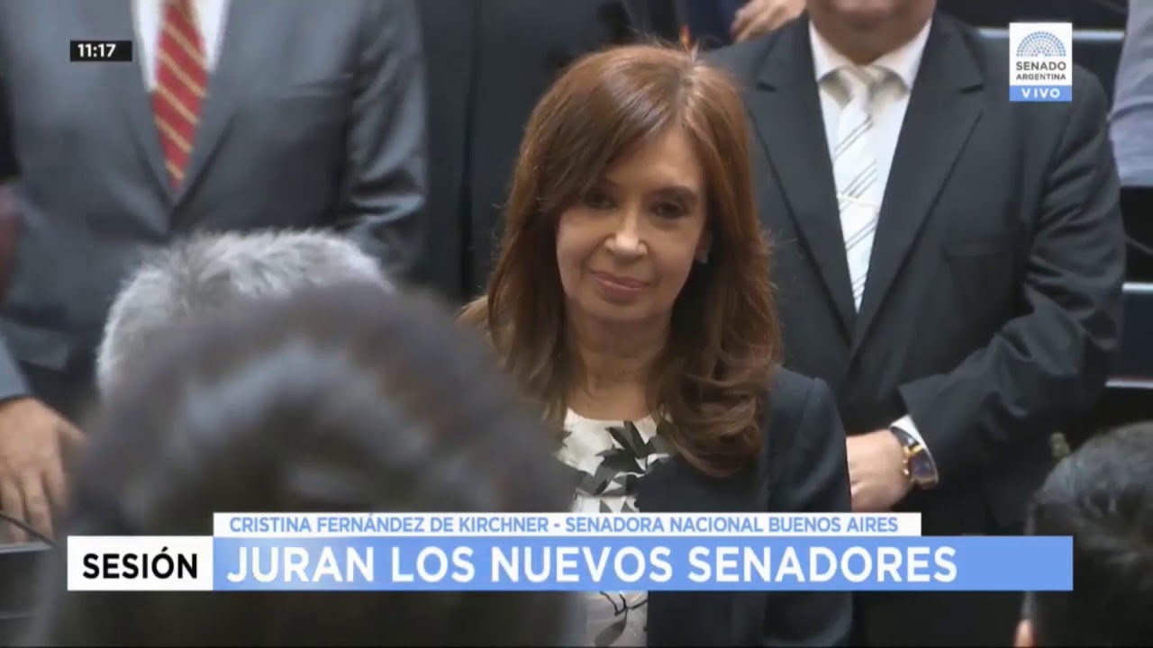 Hoy juré como Senadora Nacional
