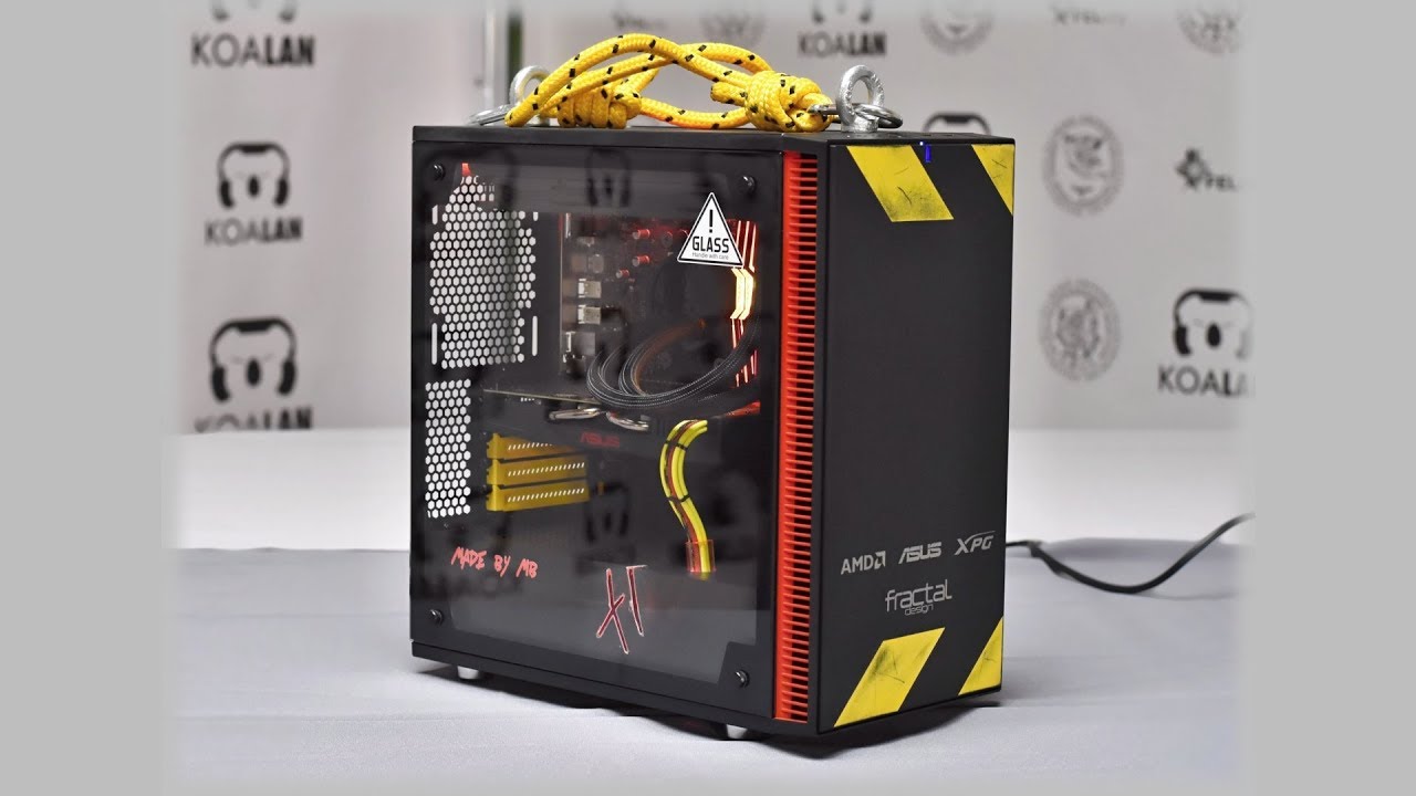 Portable Worker - Custom Gaming PC 2018  - case mod