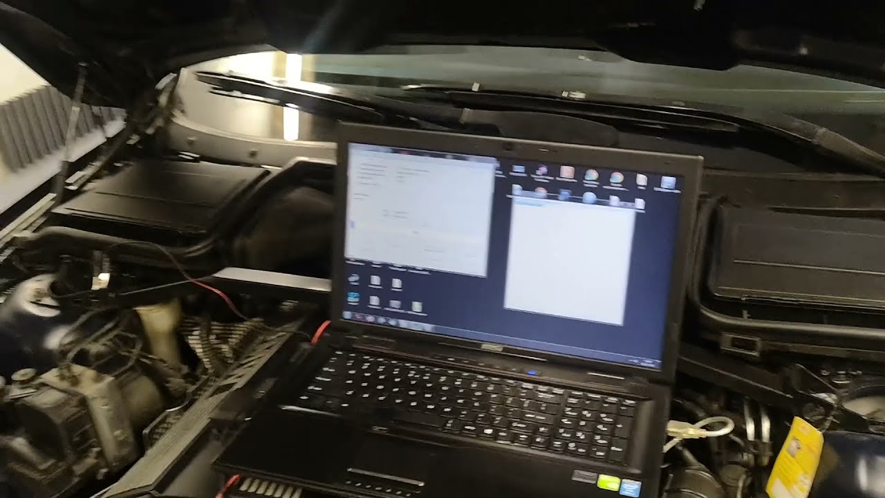 Aktualizacja sterownika ECU silnika MS42 BMW E39 Flashowanie pamięci WinKFP + synchronizacja EWS