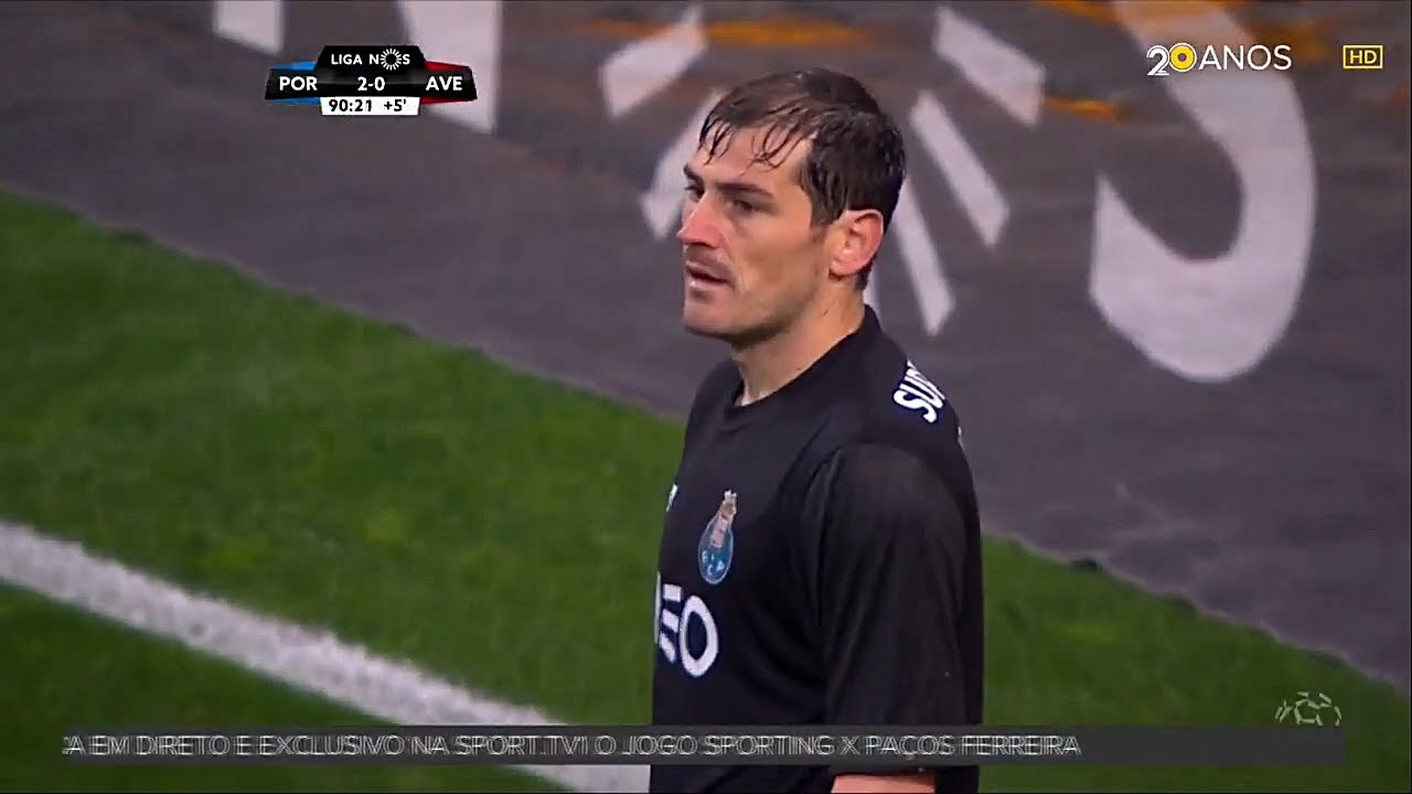 Iker Casillas Vs CD Aves (Home) 2017/18