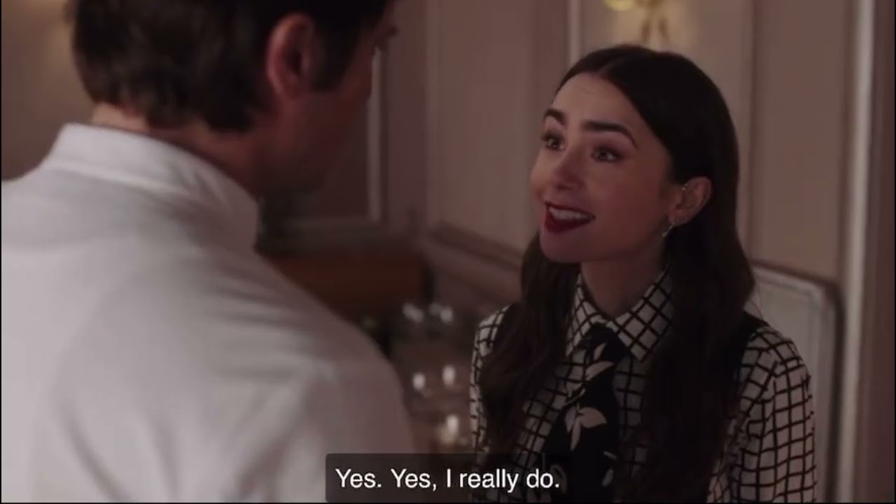 Emily in Paris S4- Gabriel and Emily fight/ break-up