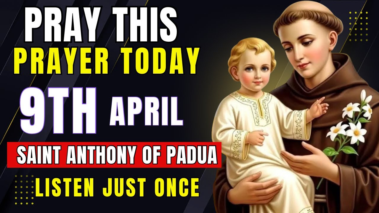 What I Cannot Fix, St. Anthony Place in God’s Hands for Me | Powerful Miracle Prayer