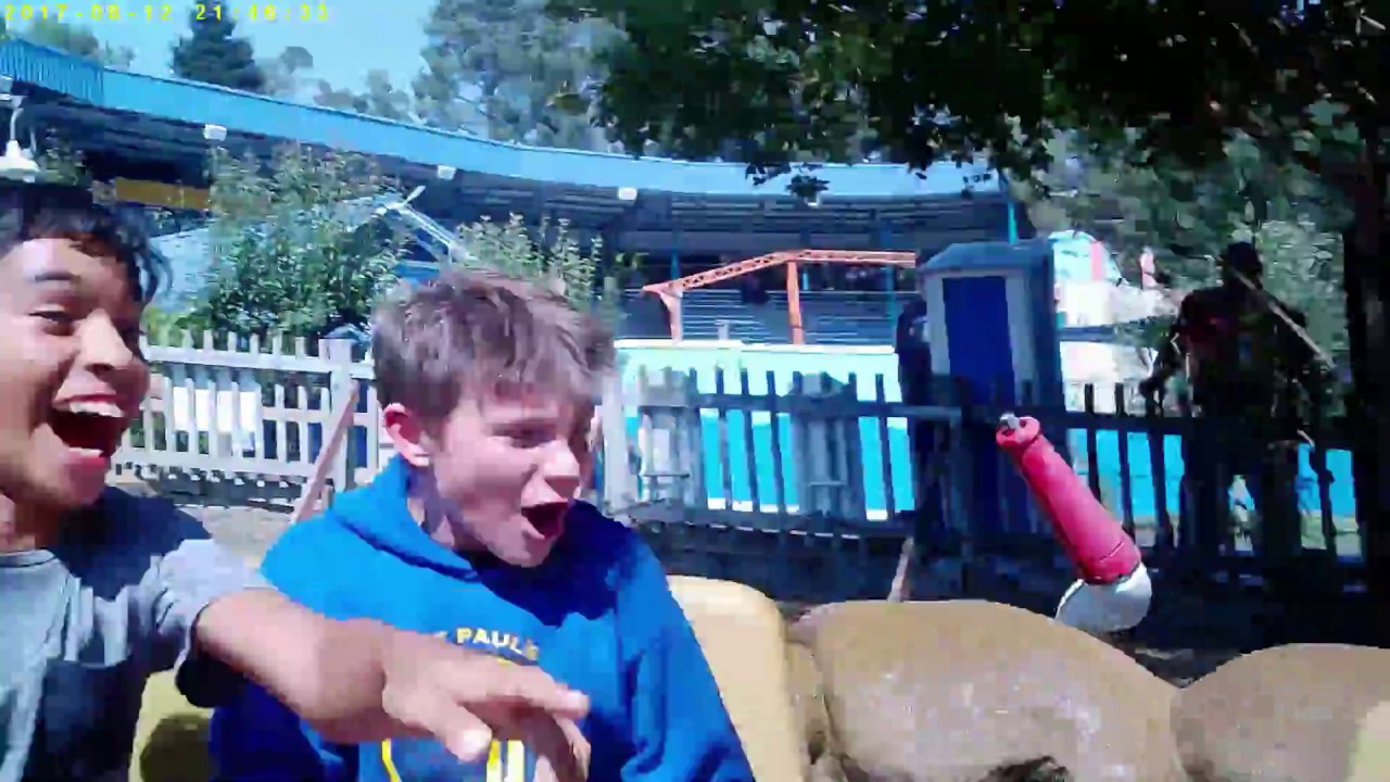 The White Water Safari Ride At Six Flags: Discovery Kingdom