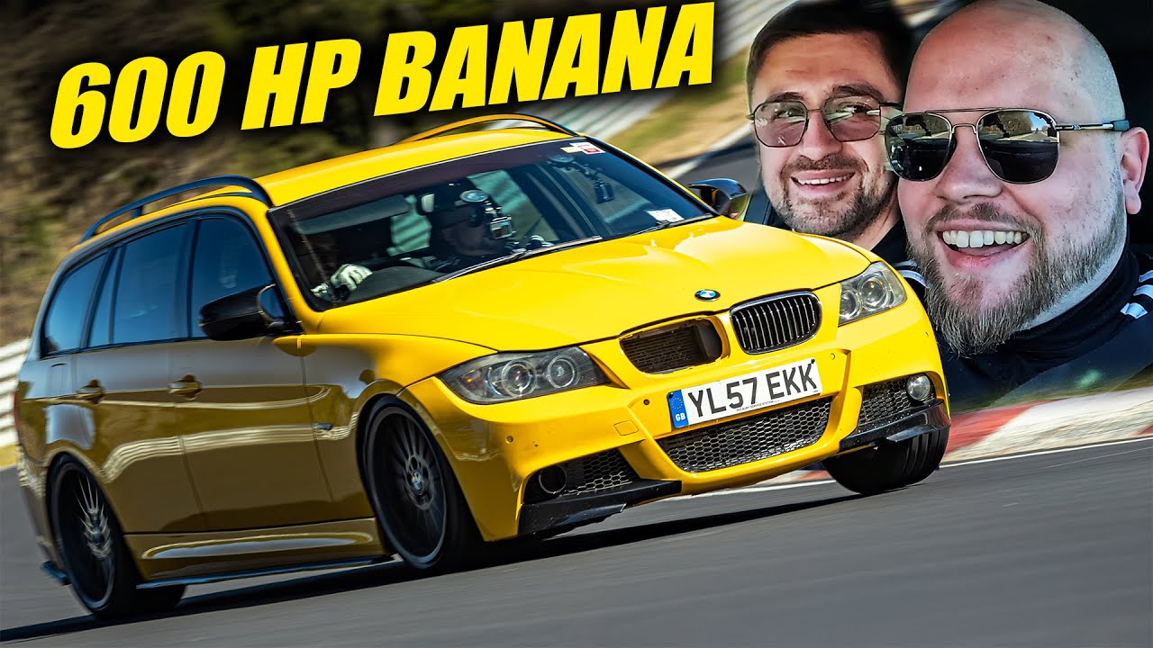 N54 Banana Power!💪🏻 600hp BMW 335i // Nürburgring